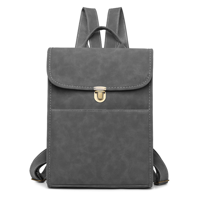 Women's Faux Leather Backpack 1